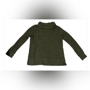 Nine West Cowl Neck Sweater. Large. Gray Black